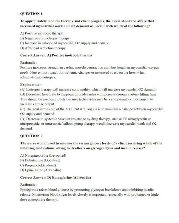 515 NCLEX-RN 2024 Exam Practice Questions with Detailed Solutions ebook