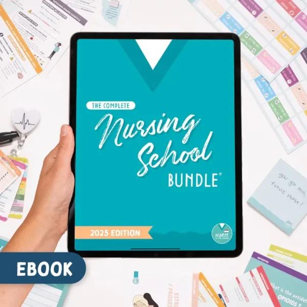 The Complete Nursing School Bundle | 2025 Edition | eBook 360+ Pages of NCLEX & Exam Prep - Image 7